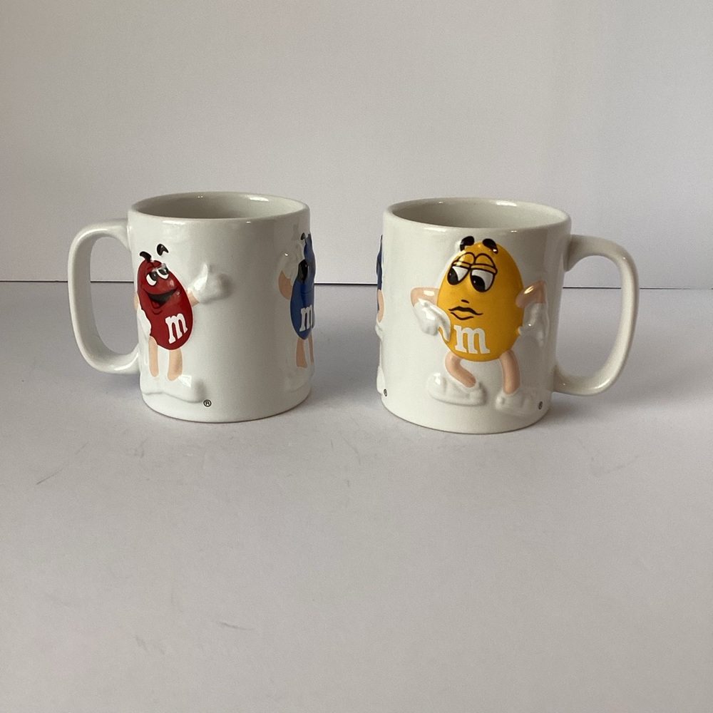 M&M’S: set of 2 coffee hot tea mugs